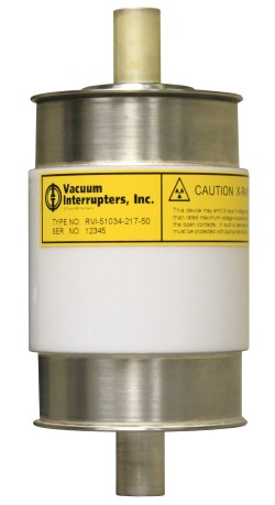 Replacement for the 51034-217-50 (aka Jennings RP173-90) vacuum interrupter for use in the Square D Class 8110 type F3 P/N 51034-060-54 vacuum contactor
